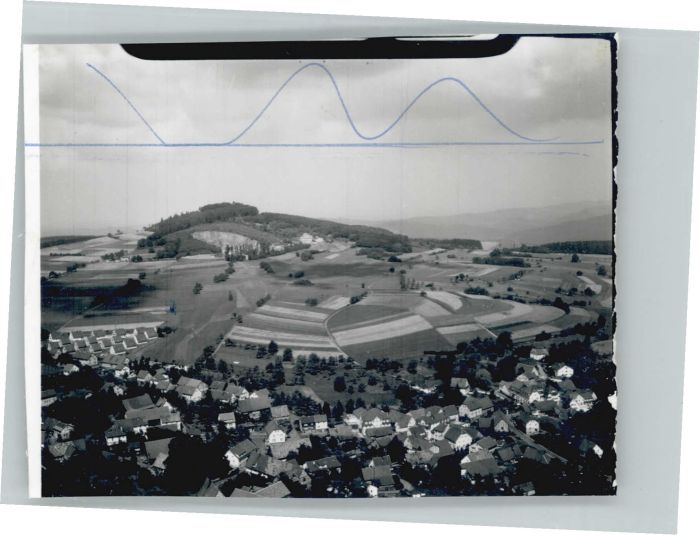 Waldbrunn Odenwald Katzenbuckel Fliegeraufnahme