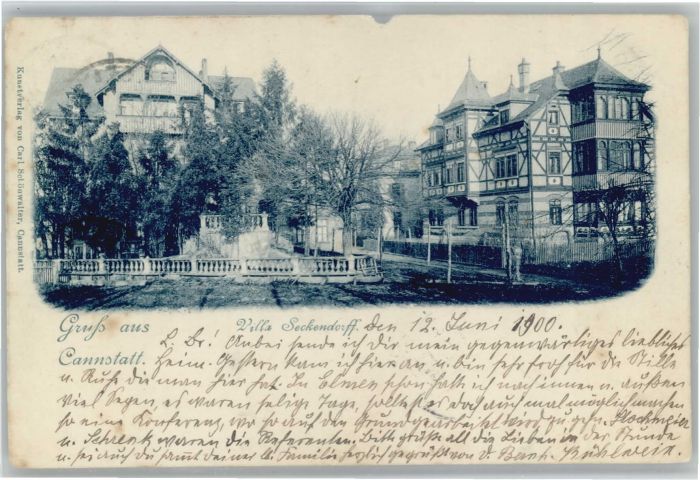 Bad Cannstatt Villa Seckendorff