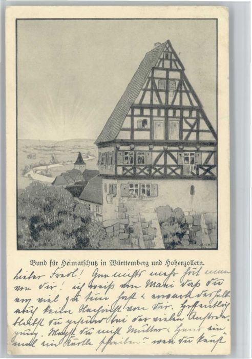 Bad Cannstatt [Stempelabschlag] Bund für Heimatschutz