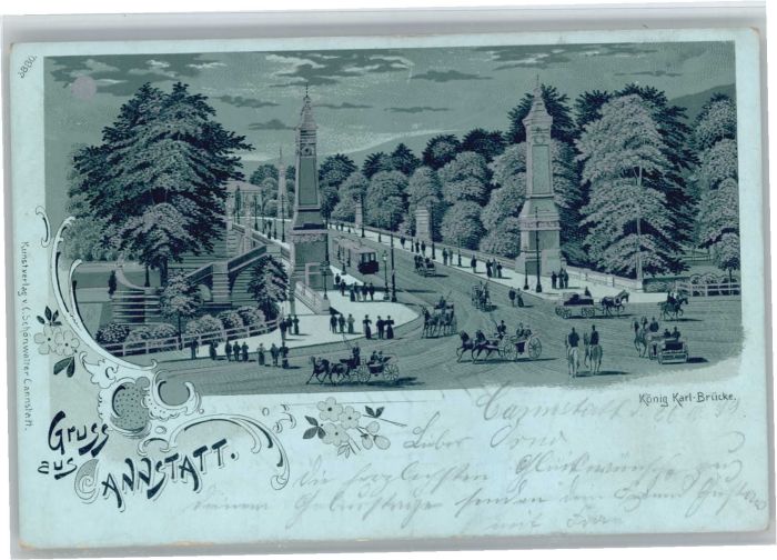 Bad Cannstatt König-Karl-Brücke x