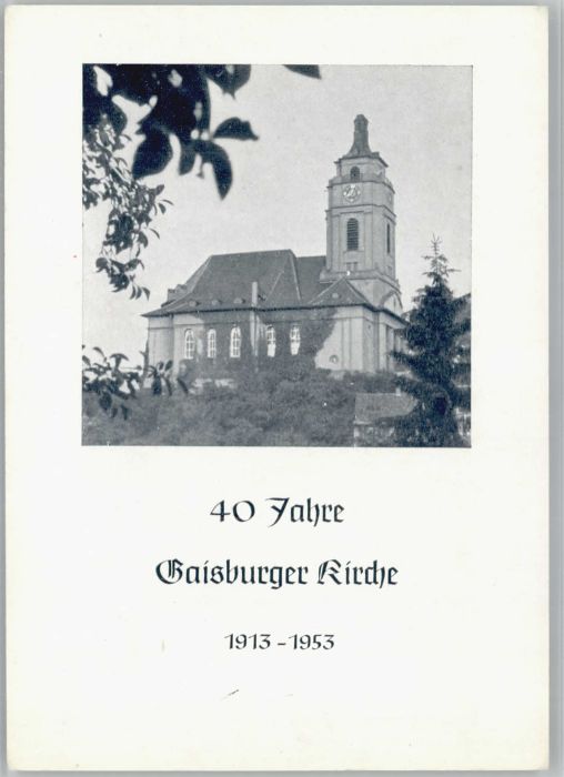 Gaisburg Stuttgart Kirche