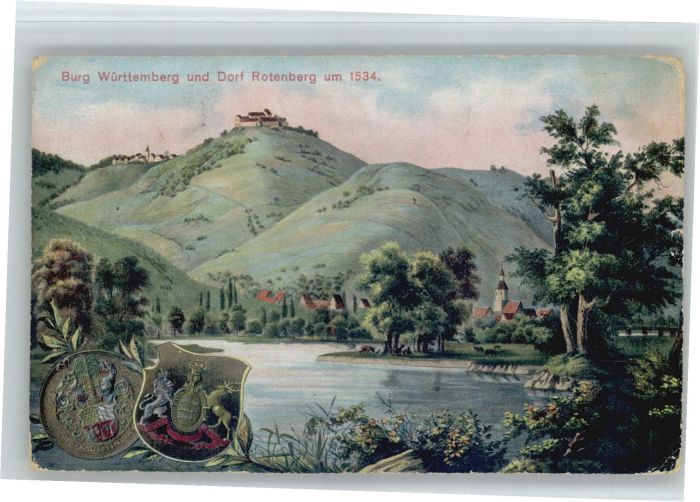 Rotenberg Heidelberg Rotenberg Burg Württemberg