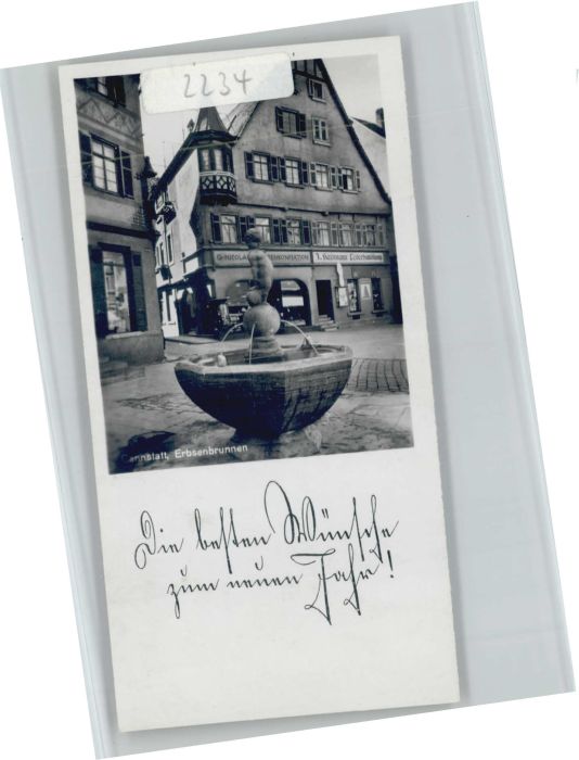 Bad Cannstatt Erbsenbrunnen