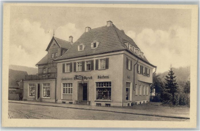 Hedelfingen Cafe Konditorei W. Wyrich
