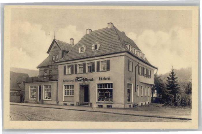 Hedelfingen Cafe Konditorei W. Wyrich