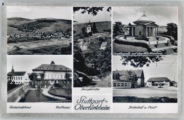 Obertuerkheim emeindehaus Rathaus Bergkirche Grabkape
