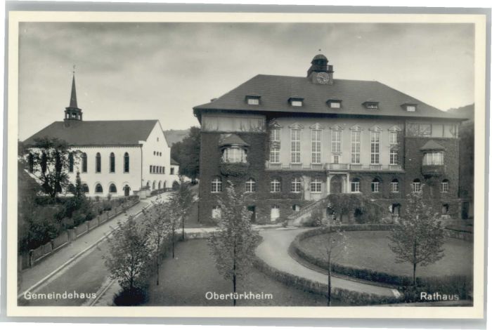 Obertuerkheim emeindehaus Rathaus