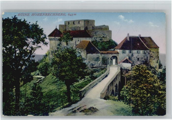 Hohenrechberg Ruine