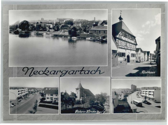 Neckargartach Rathaus Peters Kirche