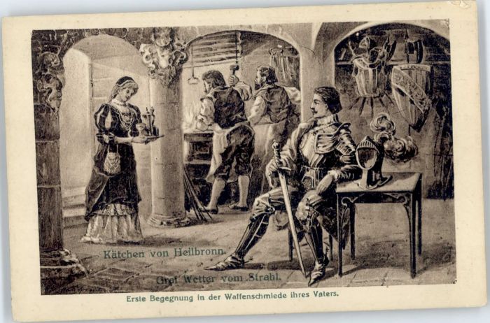 Heilbronn Neckar Heilbronn Kätchen Graf Wetter vom Strah