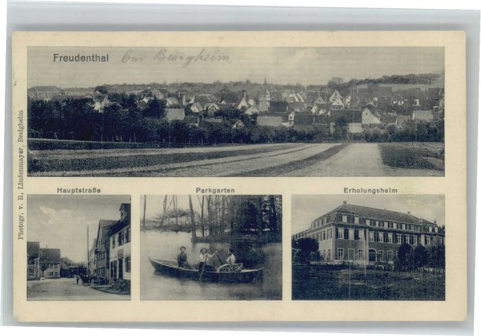 Freudental Ludwigsburg Hauptstrasse Parkgarten Erholungsheim