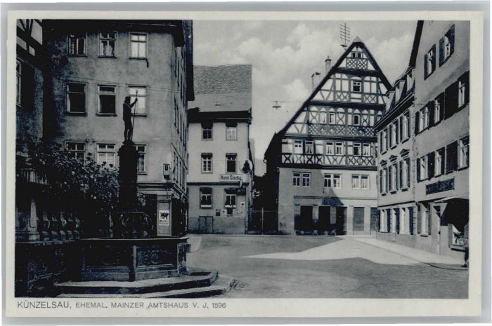 Kuenzelsau ainzer Amtshaus