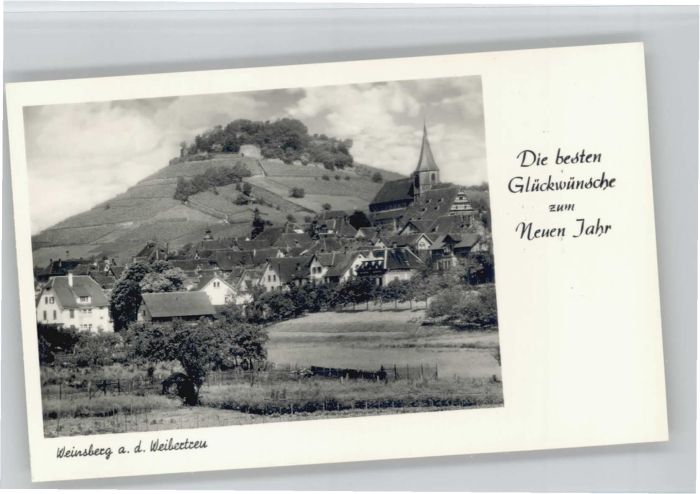 Weinsberg Neujahrsgrüsse