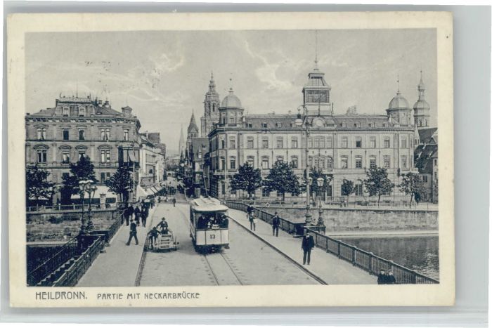 Heilbronn Neckar Heilbronn Neckarbrücke