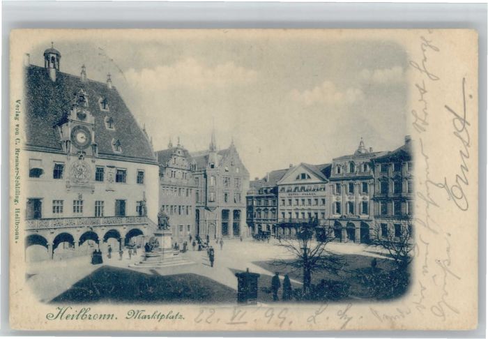 Heilbronn Neckar Heilbronn Marktplatz