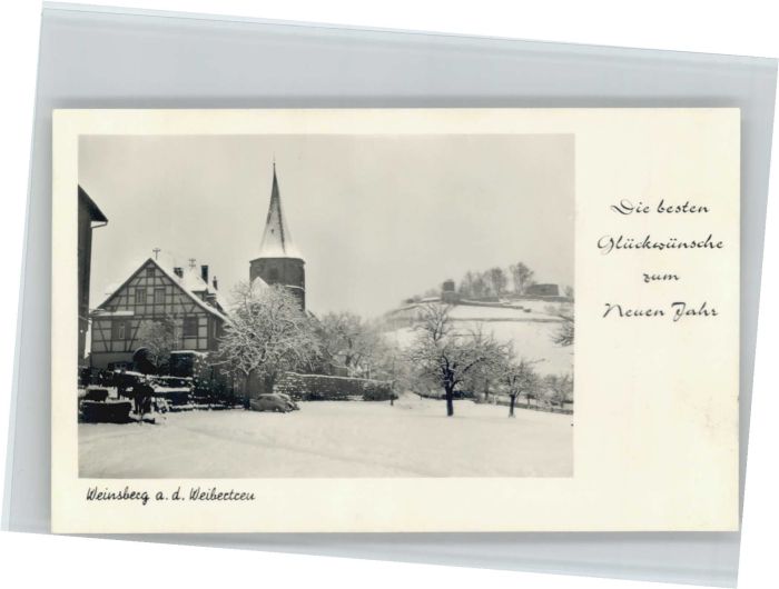 Weinsberg Neujahrsgrüsse