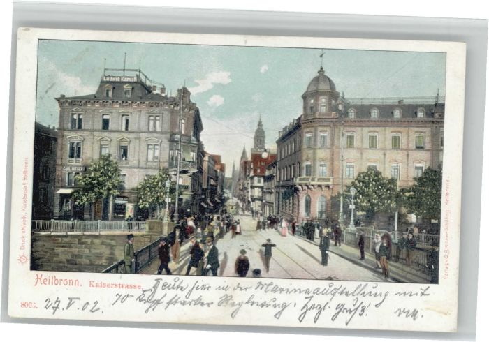 Heilbronn Neckar Heilbronn Kaiserstrasse