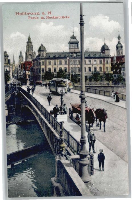 Heilbronn Neckar Heilbronn Neckarbrücke