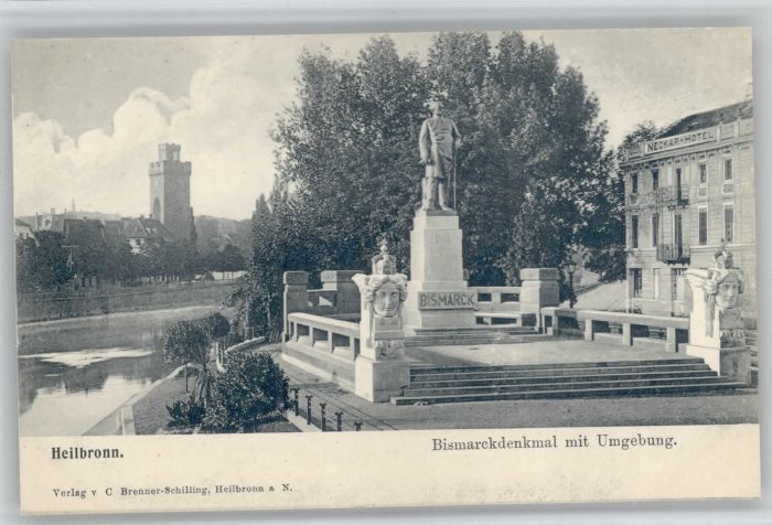 Heilbronn Neckar Heilbronn Bismarckdenkmal