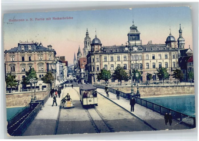 Heilbronn Neckar Heilbronn Neckarbrücke