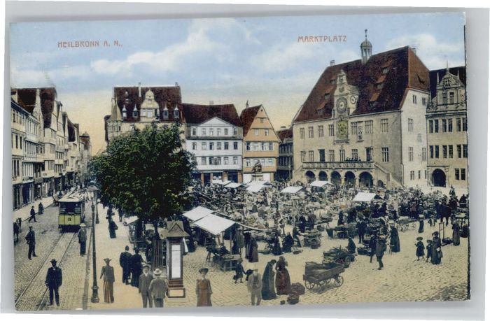 Heilbronn Neckar Heilbronn Marktplatz