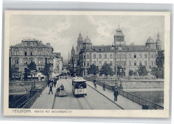 Heilbronn Neckar Heilbronn Neckarbrücke