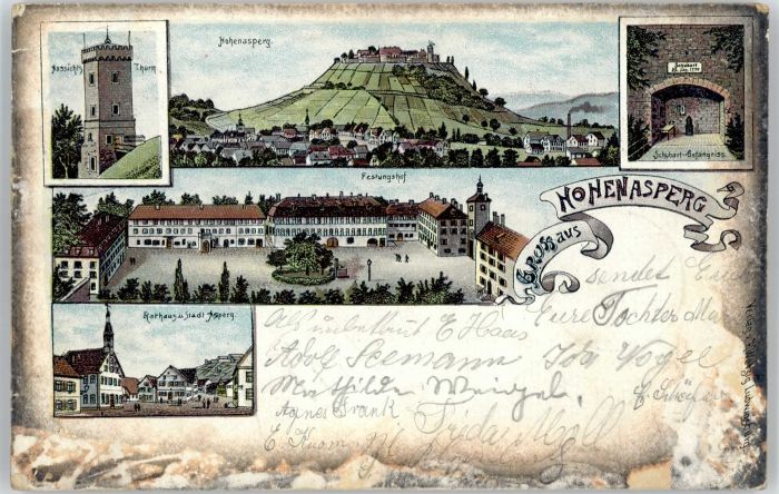 Hohenasperg Rathaus Festungshof