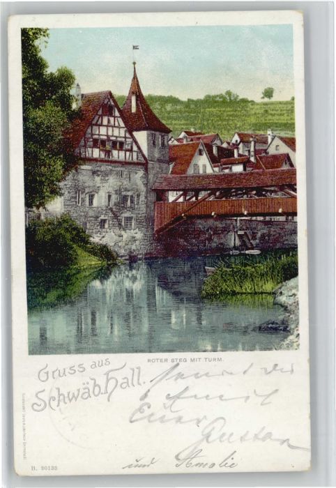 Schwaebisch Hall oter Steg Turm