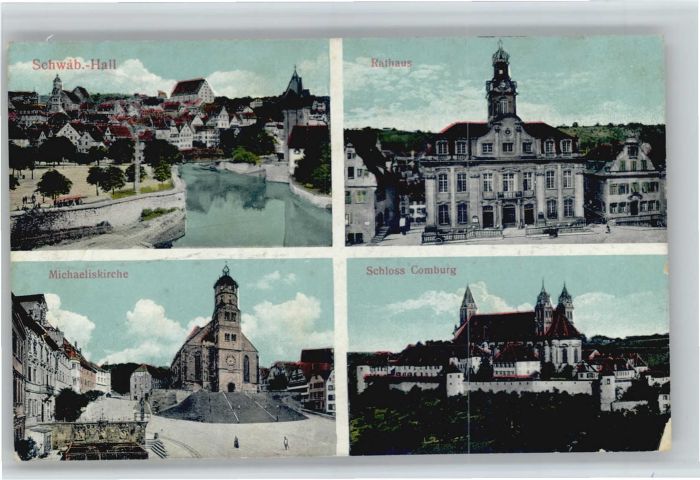 Schwaebisch Hall athaus Michäliskirche Schloss Comburg x
