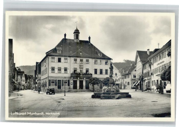 Murrhardt Rems-Murr-Kreis BW Marktplatz