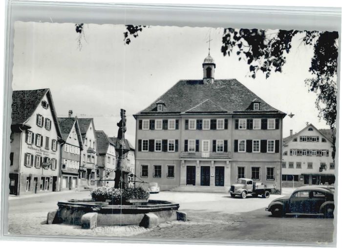 Murrhardt Rems-Murr-Kreis BW Marktplatz