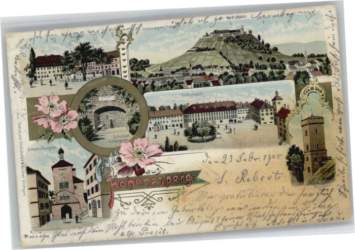 Hohenasperg Burghof Burgtor