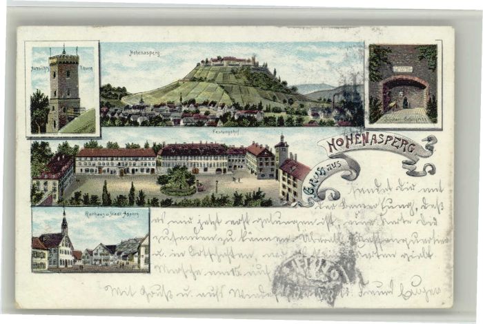 Hohenasperg Rathaus Festungshof