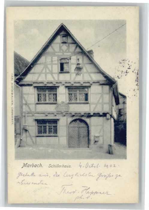 Marbach Neckar Schillerhaus
