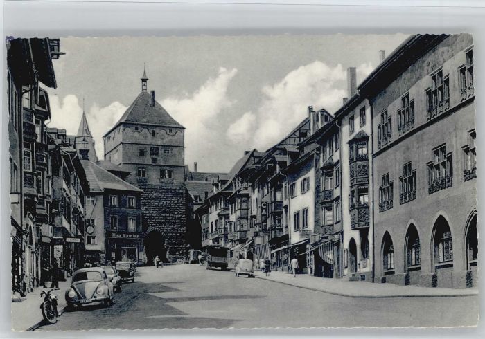 Rottweil Neckar Rottweil Schwarzem Tor Hauptstrasse