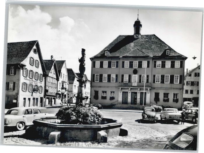 Murrhardt Rems-Murr-Kreis BW Marktplatz