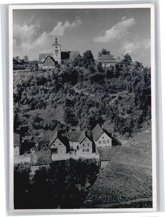 Vellberg Schwaebisch Hall BW Buehler Stoeckenburg *