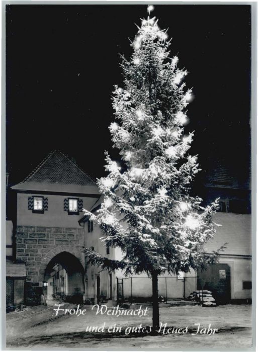 Muehlheim Donau eihnachtsbaum