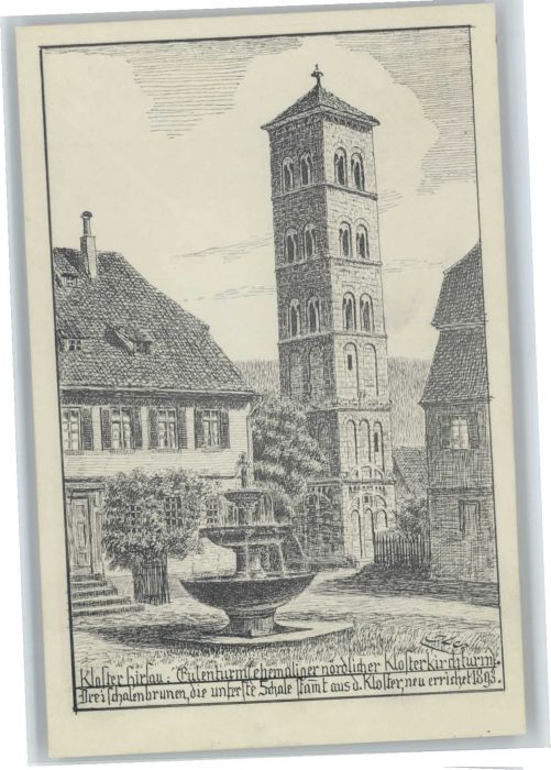 Hirsau Kloster Eulenturm Künstler Johannes Luz