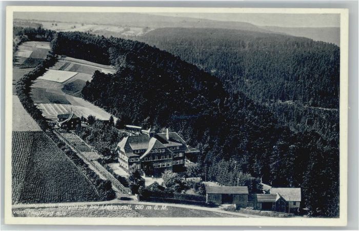 Bad Liebenzell Fliegeraufnahme Erholungsheim Burghalde