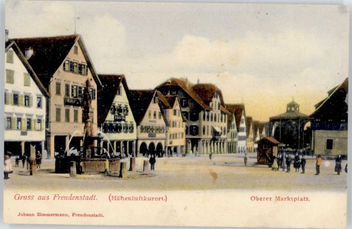 FREUDENSTADT BW Marktplatz