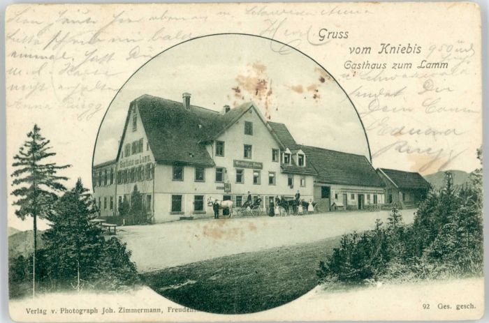 Kniebis Freudenstadt Kniebis Gasthaus zum Lamm