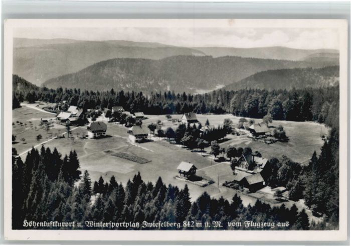 Zwieselberg Freudenstadt Fliegeraufnahme