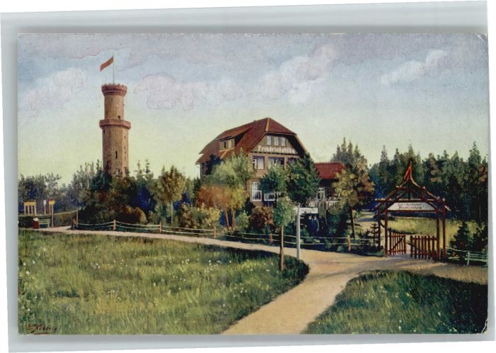 Freudenstadt Cafe Restaurant Friedrichshöhe Künstler