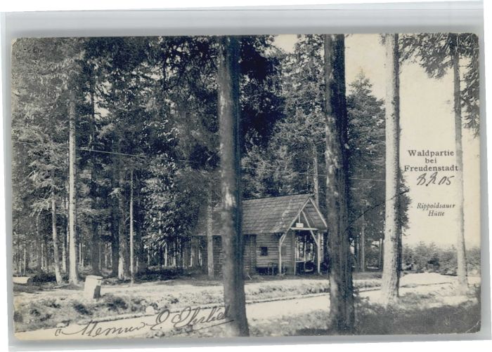 FREUDENSTADT BW Rippoldsauer Huette