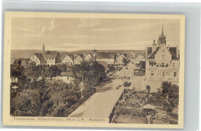 FREUDENSTADT BW Marktplatz