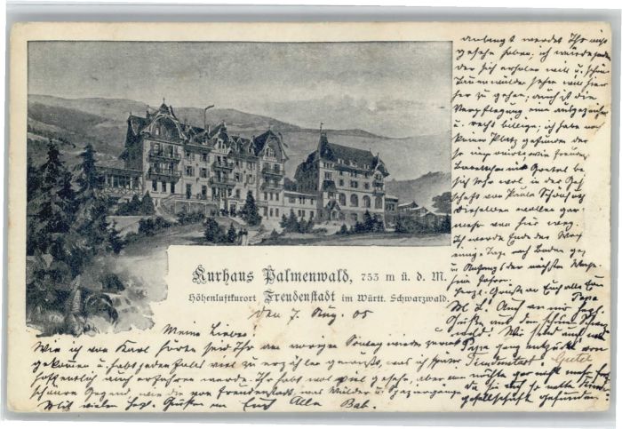 Freudenstadt Kurhaus Palmenwald