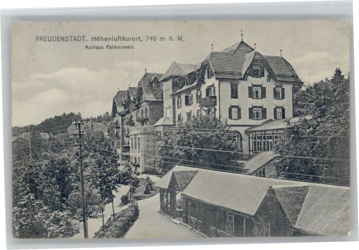 FREUDENSTADT BW Kurhaus Palmenwald