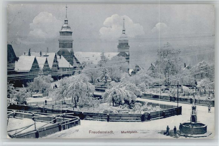 FREUDENSTADT BW Marktplatz