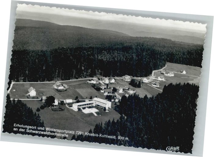 Kohlwald Freudenstadt Fliegeraufnahme